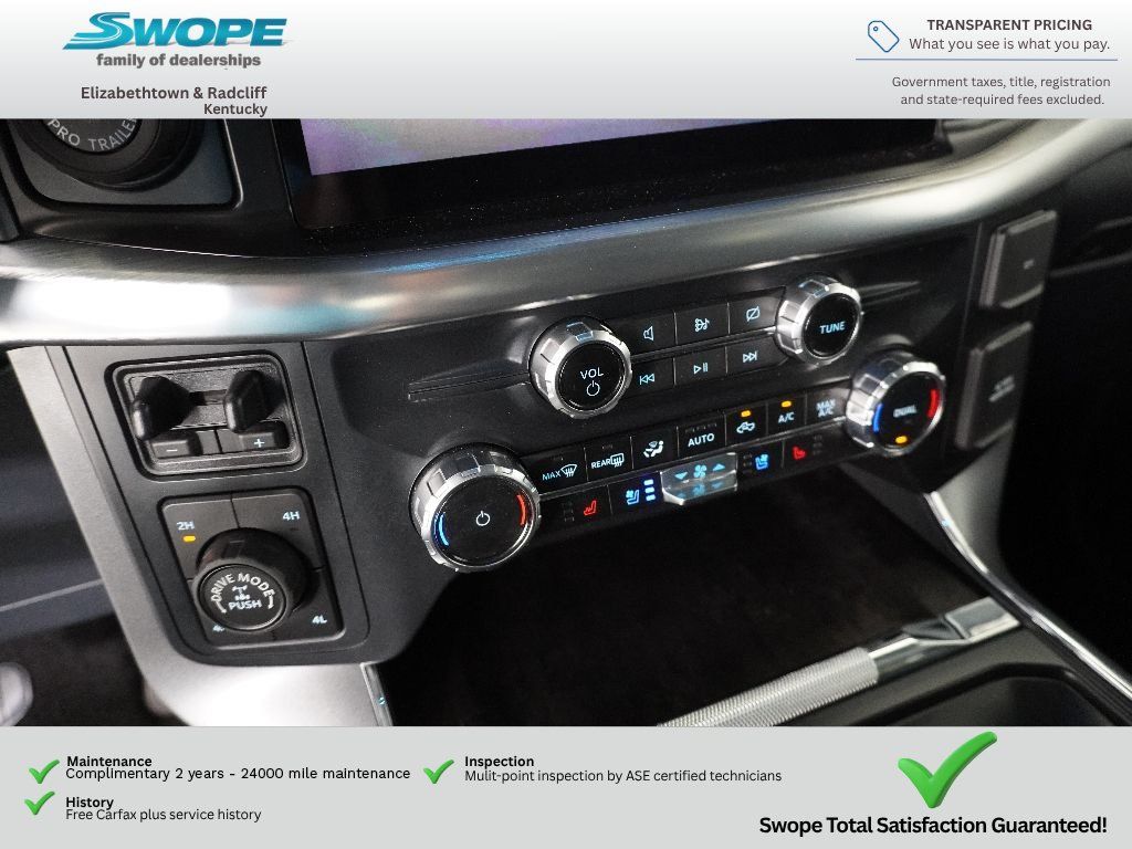 Certified 2023 Ford F150 Lariat w/ Trailer Tow Package AWD/4WD image 23