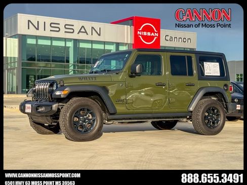 Used 2023 Jeep Wrangler Unlimited Sport image 1