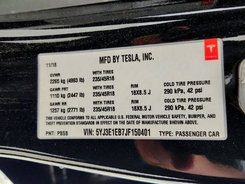 Used 2018 Tesla Model 3 Long Range image 24