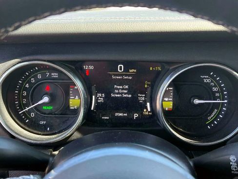 Used 2022 Jeep Wrangler Unlimited Sahara 4xe w/ Cold Weather Group image 23