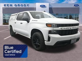 Used 2022 Chevrolet Silverado 1500 Custom w/ LPO, Blackout Package AWD/4WD 360° Tour