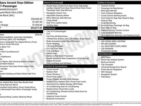 Used 2025 Subaru Ascent Bronze Edition image 28