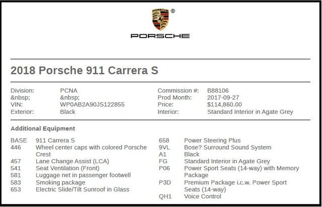 Used 2018 Porsche 911 Carrera S RWD image 6
