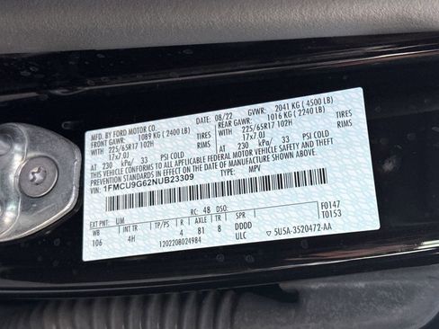 Used 2022 Ford Escape SE w/ Convenience Package image 29