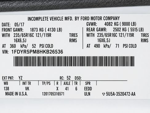 Used 2017 Ford Transit 250 138 RWD image 22