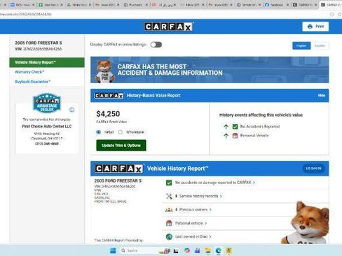 Used 2005 Ford Freestar S image 2