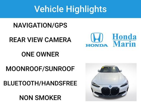 Used 2023 BMW i4 eDrive35 w/ Premium Package RWD image 2