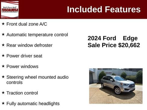 Used 2024 Ford Edge SEL AWD/4WD image 12