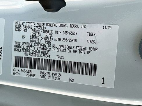 Used 2026 Toyota Tundra TRD Pro AWD/4WD image 33