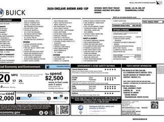 Used 2020 Buick Enclave Avenir w/ Avenir Technology Package video 3
