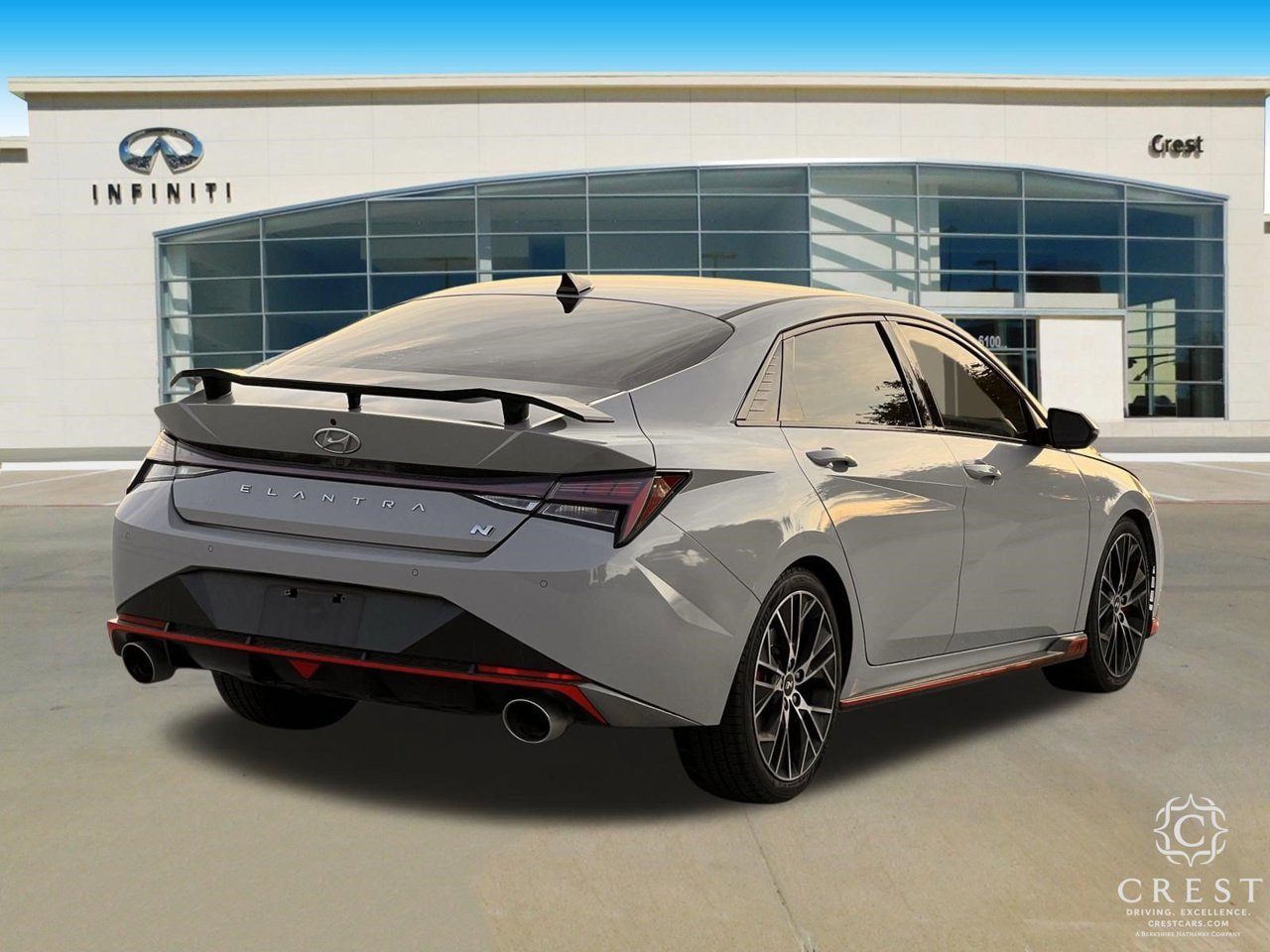 Used 2023 Hyundai Elantra N w/ Cargo Package FWD image 3