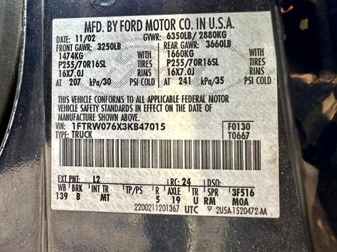 Used 2003 Ford F150 SuperCrew 2WD image 12