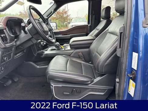 Used 2022 Ford F150 Lariat w/ Max Trailer Tow Package AWD/4WD image 12