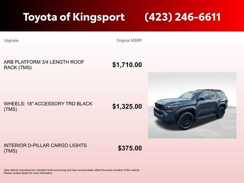 New 2026 Toyota 4Runner TRD Off-Road AWD/4WD image 3