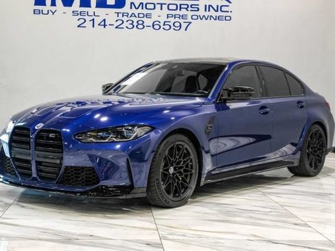 Used 2023 BMW M3 Competition w/ Executive Package AWD/4WD image 3