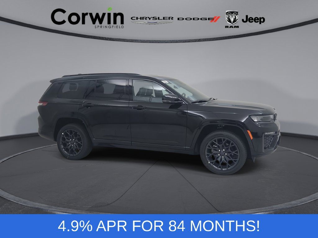 New 2026 Jeep Grand Cherokee L Summit w/ Obsidian Package AWD/4WD 360° Tour