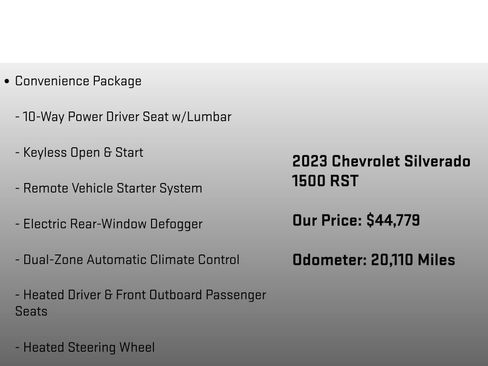 Used 2023 Chevrolet Silverado 1500 RST w/ All Star Edition Plus image 30