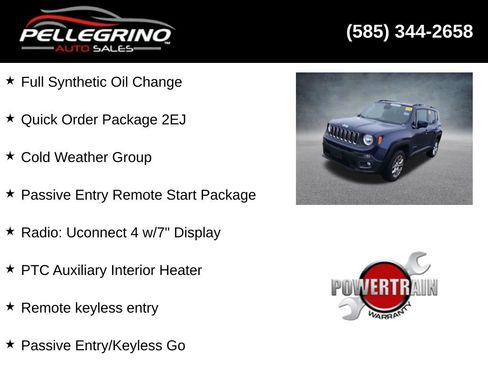 Used 2018 Jeep Renegade Latitude w/ Cold Weather Group image 2