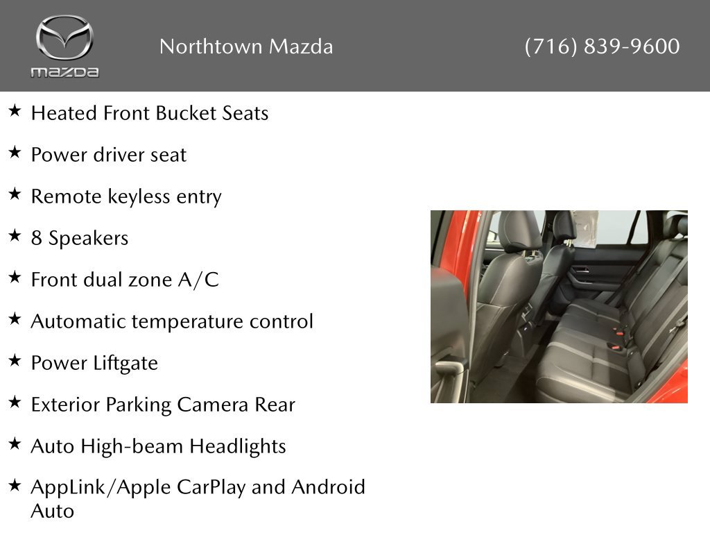 Certified 2025 MAZDA CX-50 2.5 Hybrid w/ Weather Package AWD/4WD image 10