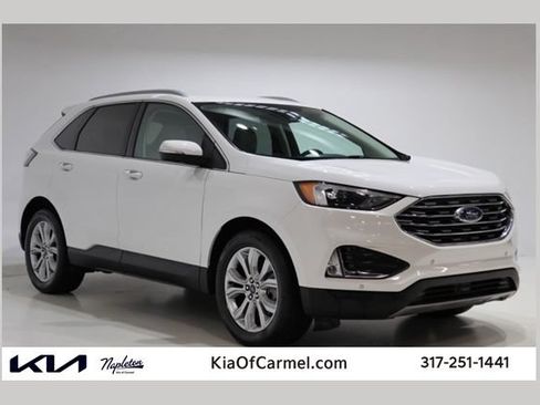 Used 2022 Ford Edge Titanium w/ Cargo Accessory Package AWD/4WD image 1