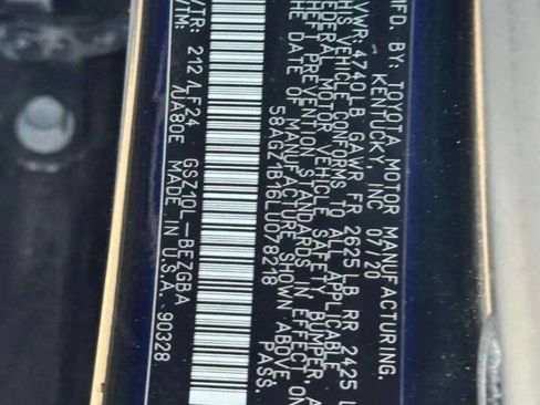 Used 2020 Lexus ES 350 F Sport w/ Accessory Package 2 image 49