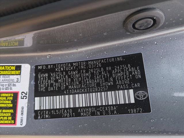 Used 2026 Toyota Camry SE FWD image 15