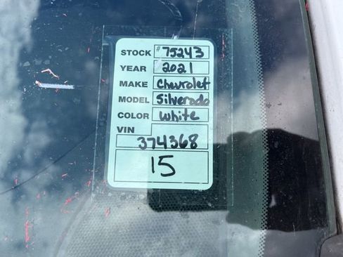 Used 2021 Chevrolet Silverado 1500 W/T w/ WT Fleet Convenience Package RWD image 32