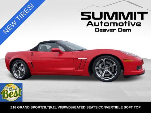 Used 2010 Chevrolet Corvette Grand Sport w/ Preferred Equipment Group RWD image 1