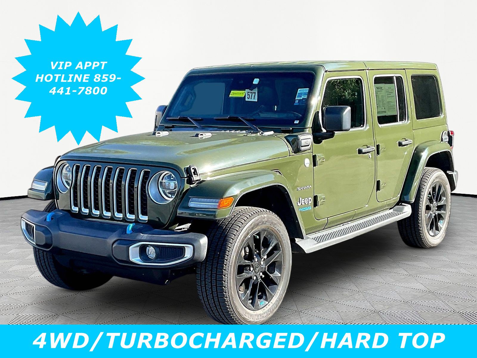 Used 2022 Jeep Wrangler Unlimited Sahara w/ Cold Weather Group AWD/4WD image 1