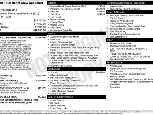 Certified 2024 RAM 1500 Rebel w/ Rebel Level 2 Equipment Group image 23