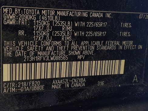 Used 2020 Toyota RAV4 LE image 33