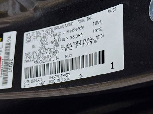 New 2026 Toyota Tundra Platinum AWD/4WD image 32