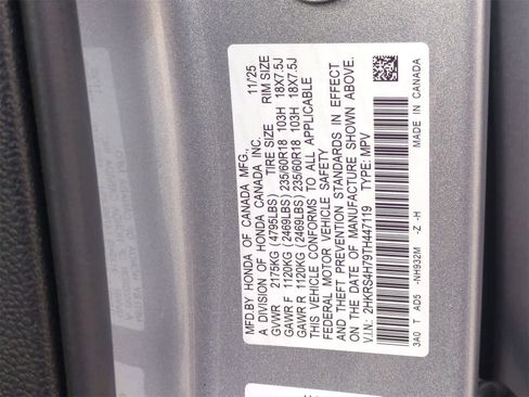 New 2026 Honda CR-V EX-L image 36