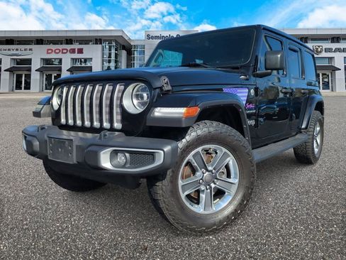 Used 2021 Jeep Wrangler Unlimited Sahara image 1
