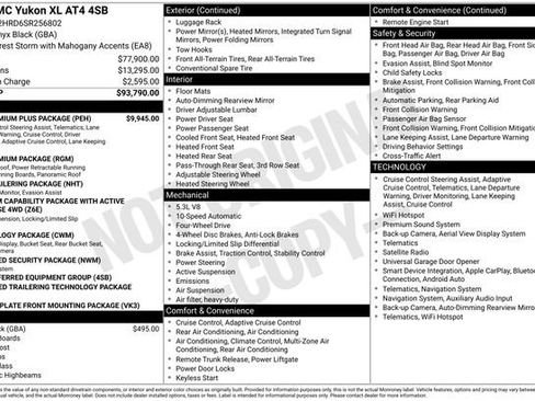 Used 2025 GMC Yukon XL AT4 w/ AT4 Premium Plus Package AWD/4WD image 19