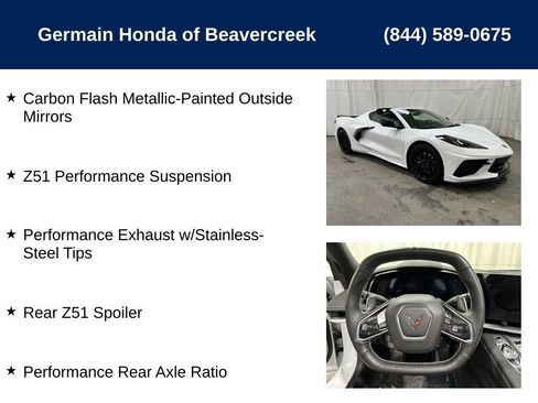 Used 2024 Chevrolet Corvette Stingray Coupe w/ Z51 Performance Package image 10