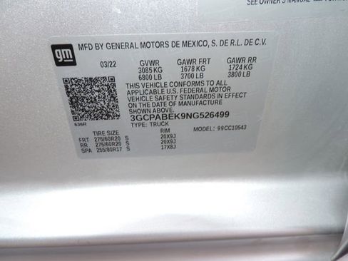 Used 2022 Chevrolet Silverado 1500 Custom image 19