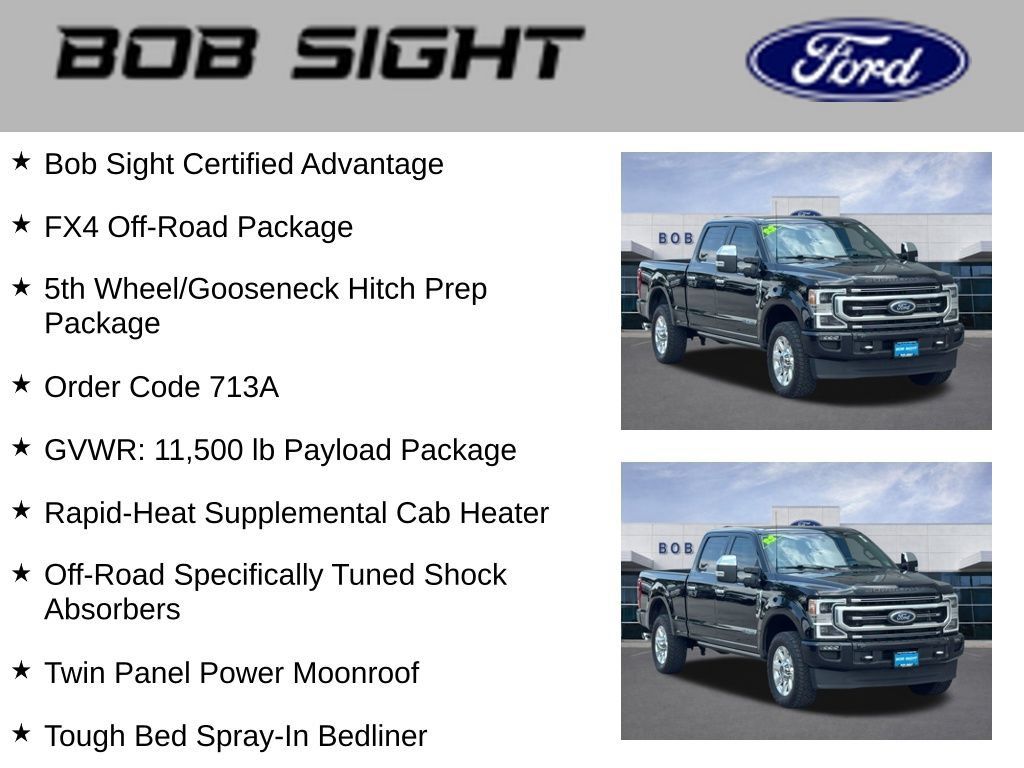 Used 2022 Ford F350 Platinum AWD/4WD image 3