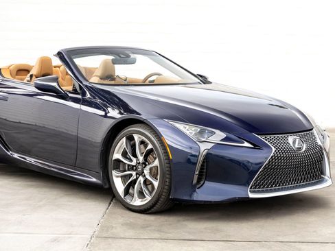 Used 2021 Lexus LC 500 Convertible w/ Touring Package image 3