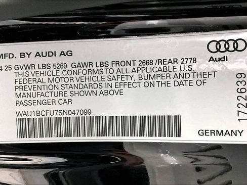 Used 2025 Audi A5 2.0T Premium w/ Convenience Package image 34