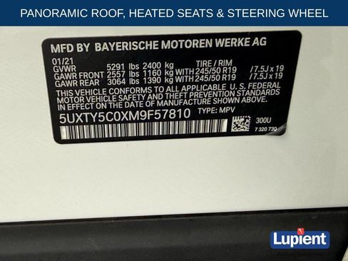 Used 2021 BMW X3 xDrive30i w/ Convenience Package AWD/4WD image 33