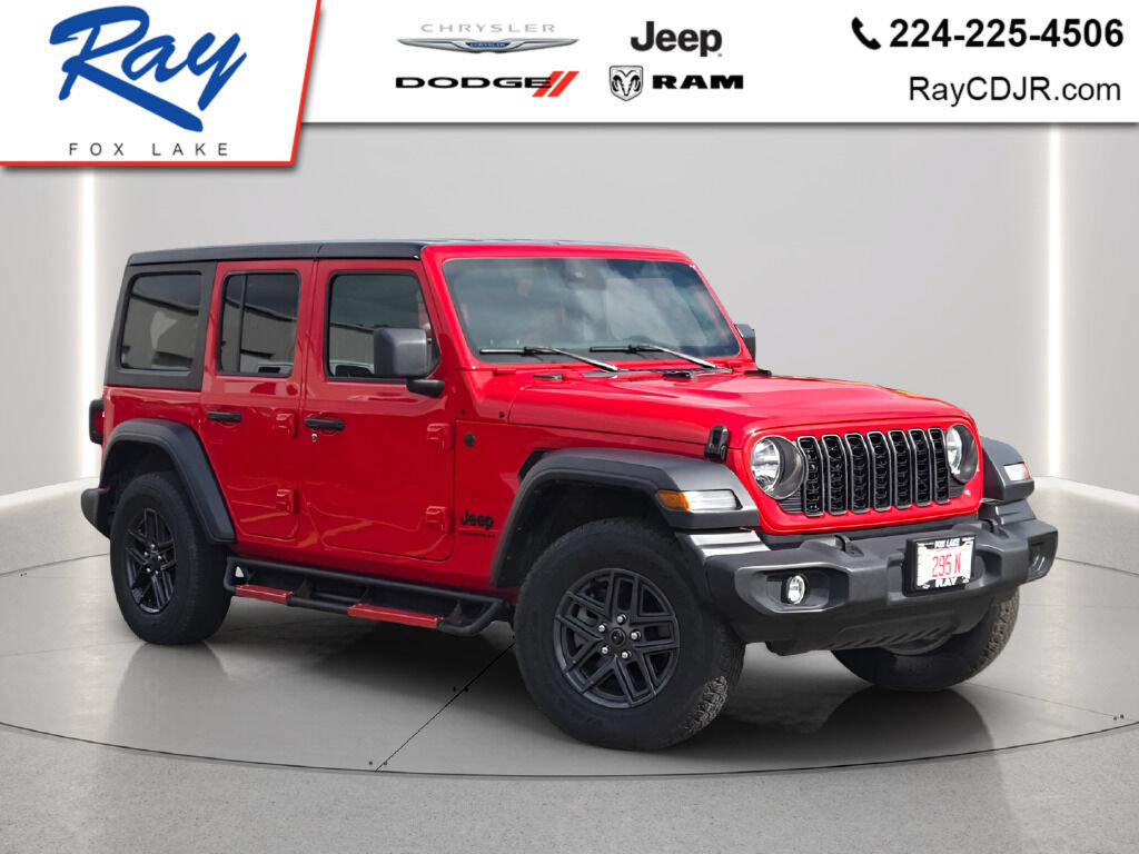 Used 2024 Jeep Wrangler Unlimited Sport AWD/4WD image 1