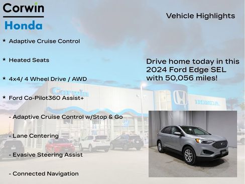 Used 2024 Ford Edge SEL image 6