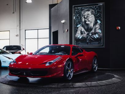 Used 2012 Ferrari 458 Italia Coupe