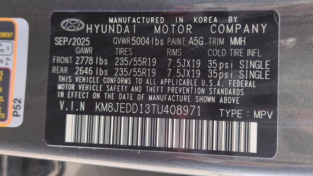 Certified 2026 Hyundai Tucson Limited AWD/4WD image 26