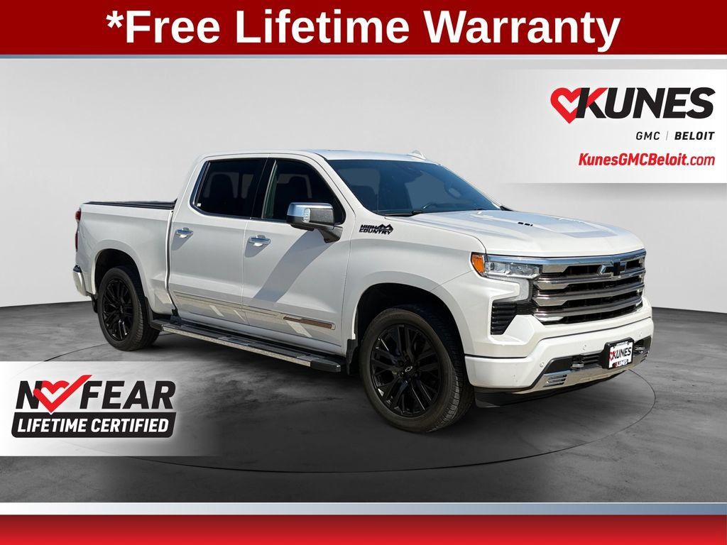 Used 2022 Chevrolet Silverado 1500 High Country w/ High Country Premium Package AWD/4WD image 1