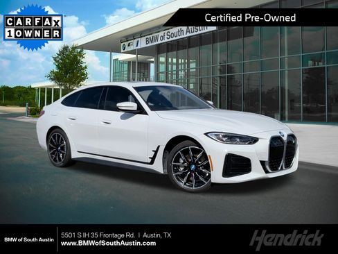 Certified 2023 BMW i4 eDrive40 w/ M Sport Package RWD image 1