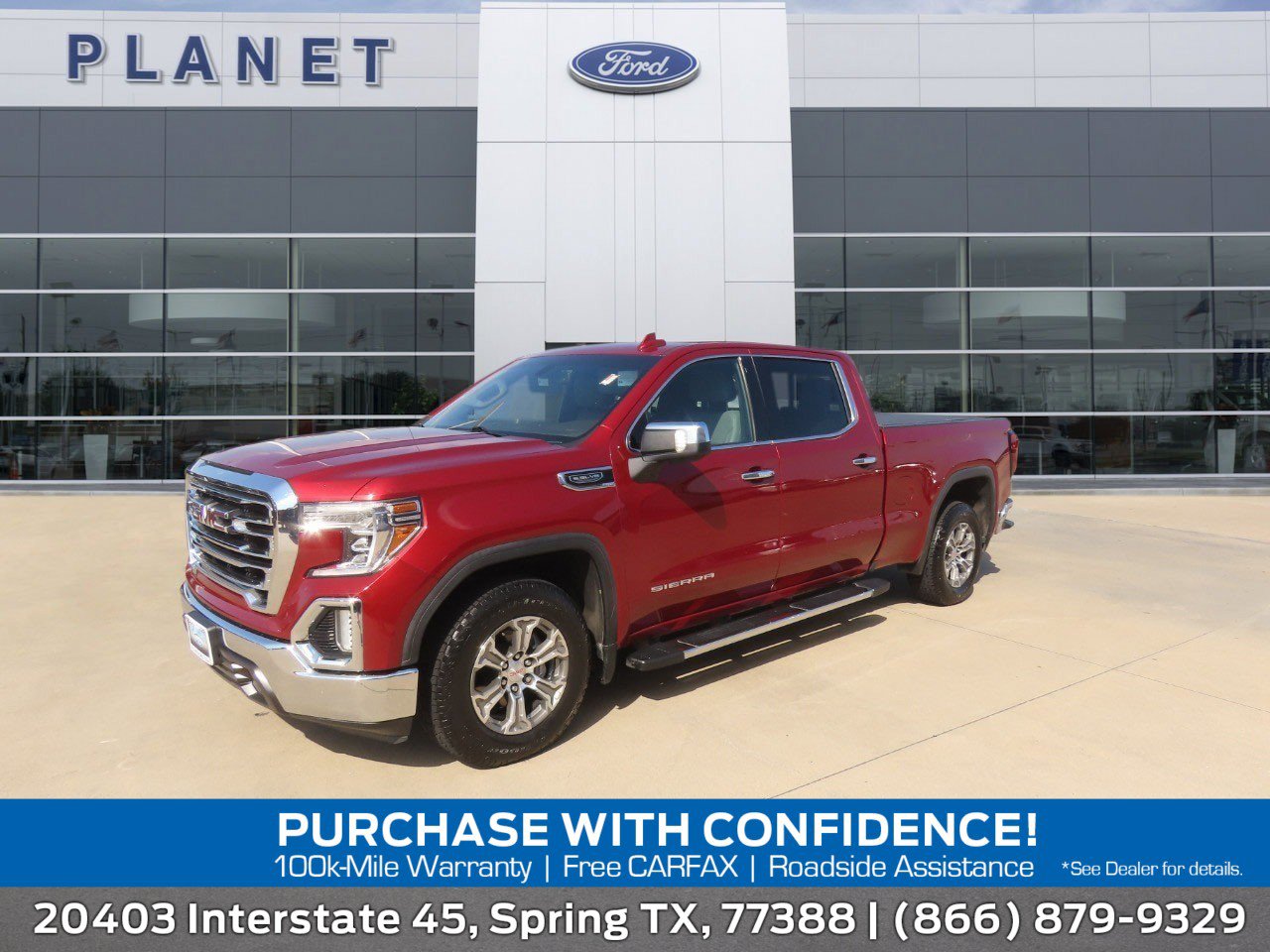 Used 2019 GMC Sierra 1500 SLT w/ SLT Convenience Package RWD image 1