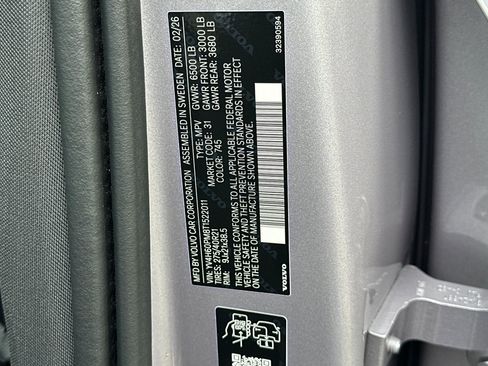 Certified 2026 Volvo XC90 T8 Ultra w/ Protection Package AWD/4WD image 38