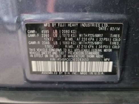 Used 2014 Subaru Outback 2.5i Limited w/ Accessory Value Package (OYS) AWD/4WD image 17